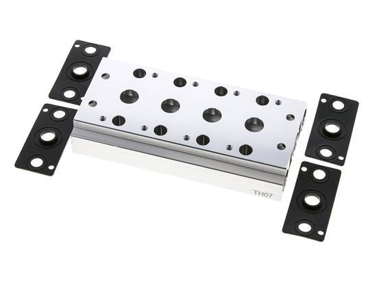 Colector 4 estaciones E.MC 5/2 5/3 vías