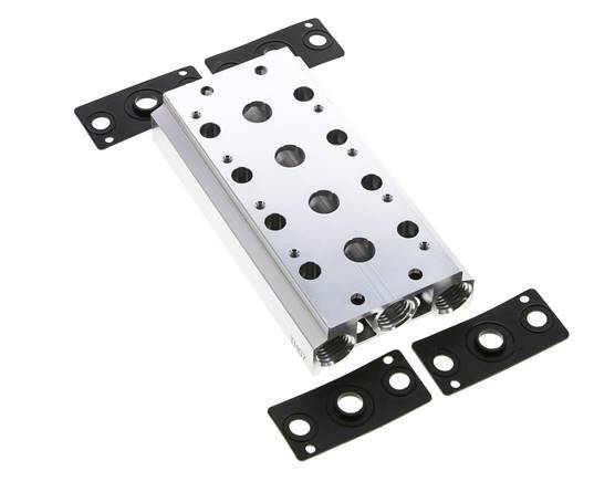 Colector 4 estaciones E.MC 5/2 5/3 vías