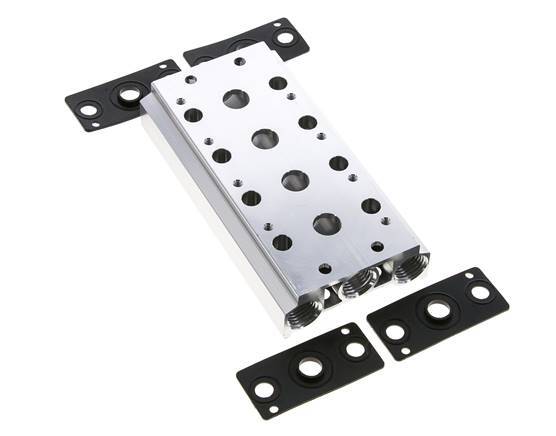 Colector 4 estaciones E.MC 5/2 5/3 vías