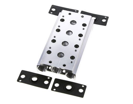 Colector 4 estaciones E.MC 5/2 5/3 vías