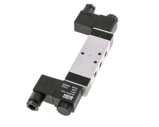 5/2 G1/8'' Bistable Solenoid Valve 115V AC 3-10bar/42-140psi Airtec