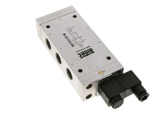 5/2 G1/2'' Solenoid Valve 12V DC 1-10bar/14-140psi Airtec