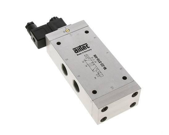 5/2 G1/2'' Solenoid Valve 12V DC 1-10bar/14-140psi Airtec