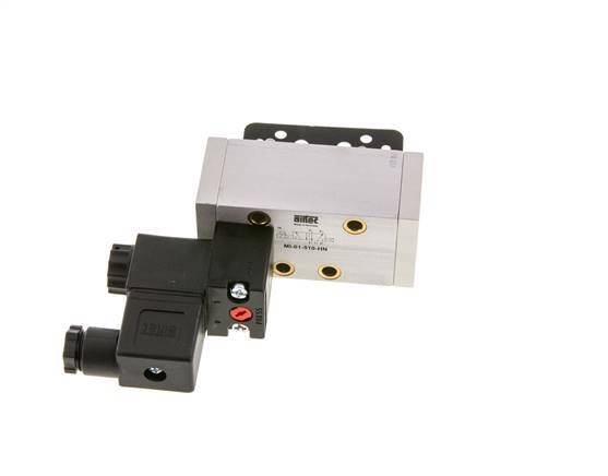 5/2 ISO 5599-1 Electroválvula 12V DC 2-10bar/28-140psi Airtec