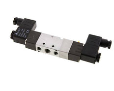 5/3 G1/4'' (G1/8'') Pressure Center Solenoid Valve 230V AC 1.5-8bar/21.0-112psi E.MC
