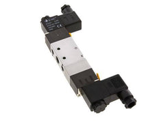 5/3 G1/4'' (G1/8'') Pressure Center Solenoid Valve 230V AC 1.5-8bar/21.0-112psi E.MC