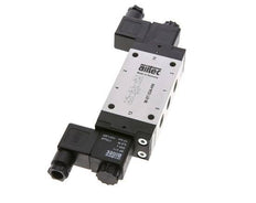 5/3 G1/4'' Pressure Center Solenoid Valve 24V AC 3-8bar/42-112psi Airtec