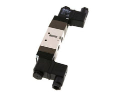 5/3 G1/4'' (G1/8'') Válvula solenoide central de escape 230V AC 2-10bar/28-140psi YPC