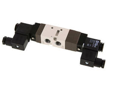 5/3 G1/4'' (G1/8'') Válvula solenoide central de escape 230V AC 2-10bar/28-140psi YPC