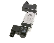 5/2 G1/8'' Válvula solenoide biestable piloto externo 24V AC 0-10bar/0-140psi Airtec