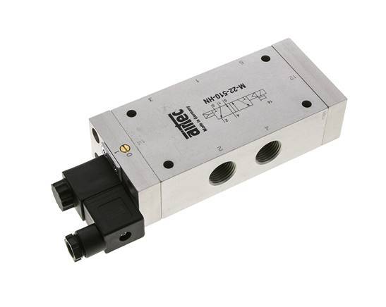 válvula solenoide 5/2 G1/2'' 230V AC 1-10bar/14-140psi Airtec