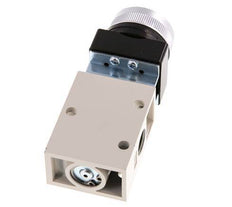 válvula de botón 3/2 G1/4'' Negro 0-8bar/0-112psi YPC