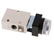 válvula de botón 3/2 G1/4'' Negro 0-8bar/0-112psi YPC