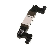 5/3 G1/8'' Válvula solenoide de centro cerrado 24V DC 2-10bar/28-140psi YPC