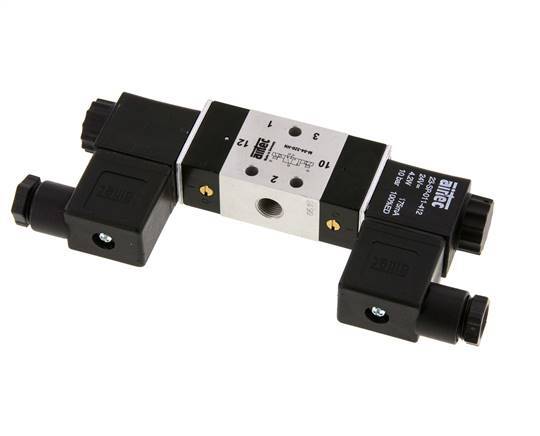3/2 G1/8'' Bistable Solenoid Valve 24V DC 2.5-10bar/35.0-140psi Airtec