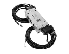 válvula solenoide de 5/3 G1/2'' de centro cerrado 24V DC ATEX 3-10bar/42-140psi Airtec