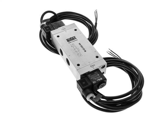 válvula solenoide de 5/3 G1/2'' de centro cerrado 24V DC ATEX 3-10bar/42-140psi Airtec