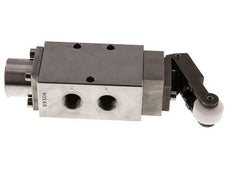 5/2 G1/4'' Roller Lever Valve Stainless Steel -0.95-12bar/-13.2-168psi