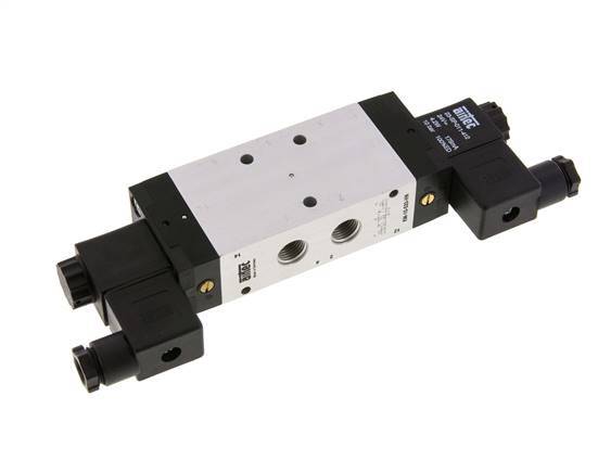 5/2 G1/4'' Bistable Solenoid Valve 230V AC 2.5-10bar/35.0-140psi Airtec
