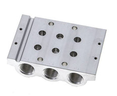 G1/4'' Manifold 2-Station Festo 566618 VABM-L1-14S-G14-2