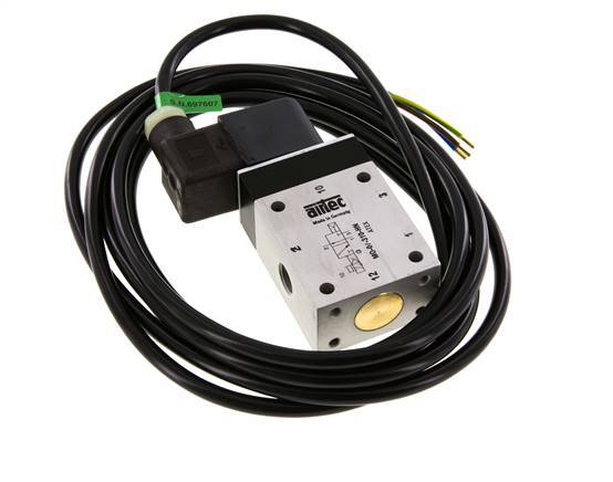 3/2 G1/4'' NO Solenoid Valve 24V DC ATEX 1.5-10bar/21.0-140psi Airtec
