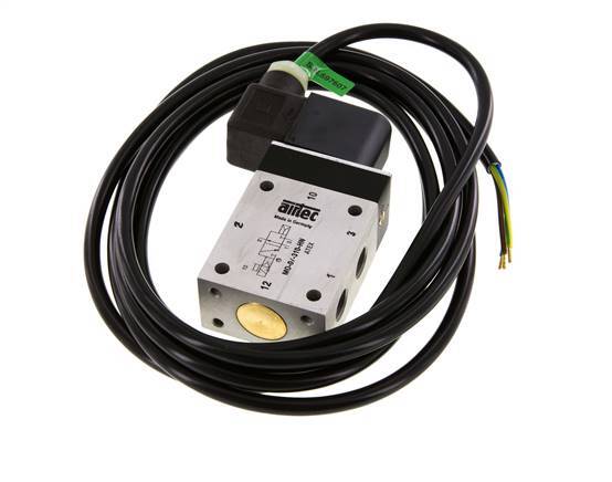 3/2 G1/4'' NO Solenoid Valve 24V DC ATEX 1.5-10bar/21.0-140psi Airtec