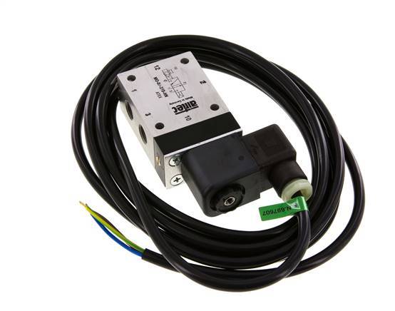 3/2 G1/4'' NO Solenoid Valve 24V DC ATEX 1.5-10bar/21.0-140psi Airtec