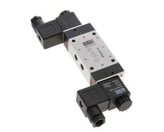 válvula solenoide de centro de presión 5/3 G1/8'' 24V AC 3-8bar/42-112psi Airtec