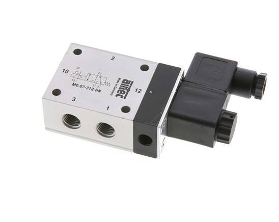 3/2 G1/4'' (G1/8'') Solenoid Valve External Pilot 230V AC -0.95-10bar/-13.2-140psi Airtec