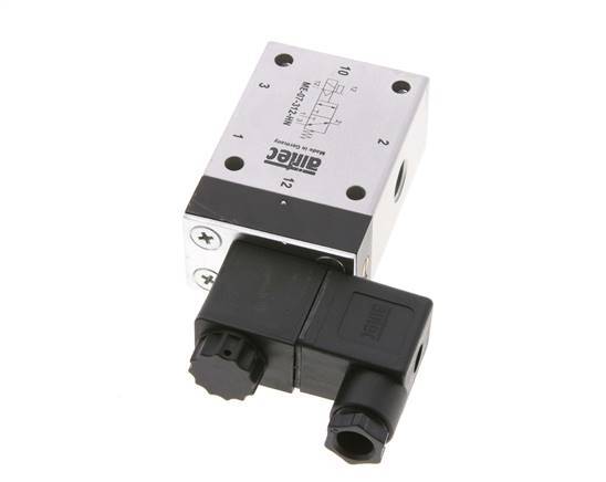 3/2 G1/4'' (G1/8'') Solenoid Valve External Pilot 230V AC -0.95-10bar/-13.2-140psi Airtec