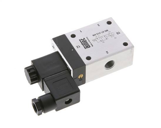 3/2 G1/4'' (G1/8'') Solenoid Valve External Pilot 230V AC -0.95-10bar/-13.2-140psi Airtec