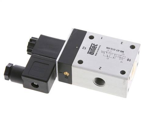 3/2 G1/4'' (G1/8'') Solenoid Valve External Pilot 230V AC -0.95-10bar/-13.2-140psi Airtec