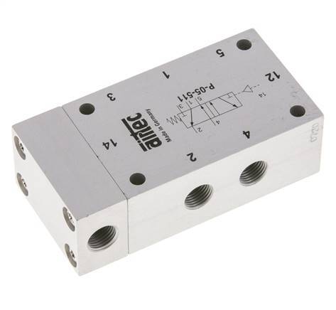 5/2 G1/8'' Air Pilot Valve ATEX 0-10bar/0-140psi Airtec