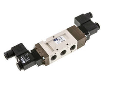 5/3 G3/8'' Pressure Center Solenoid Valve 115V AC 2-10bar/28-140psi YPC