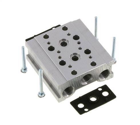 Colector de 2 estaciones YPC SF1000 5/2 5/3 vías