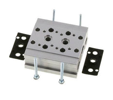 Colector de 2 estaciones YPC SF1000 5/2 5/3 vías