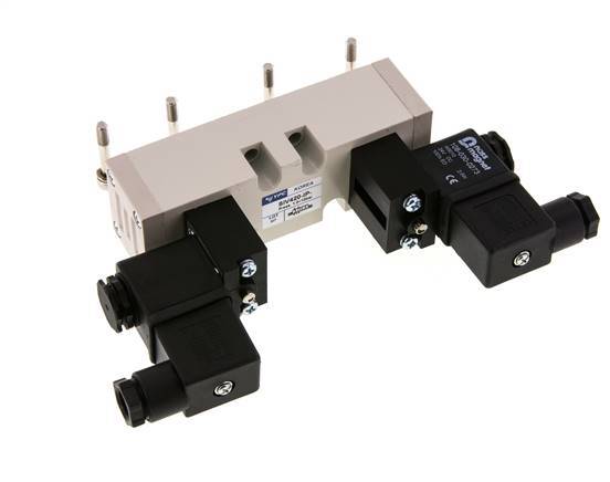 5/2 ISO 5599-1 Bistable Solenoid Valve 12V DC 1.5-10bar/21.0-140psi YPC