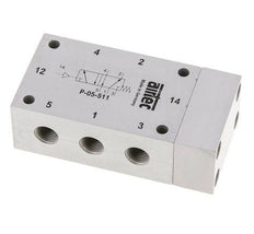 5/2 G1/8'' Air Pilot Valve 0-10bar/0-140psi Airtec