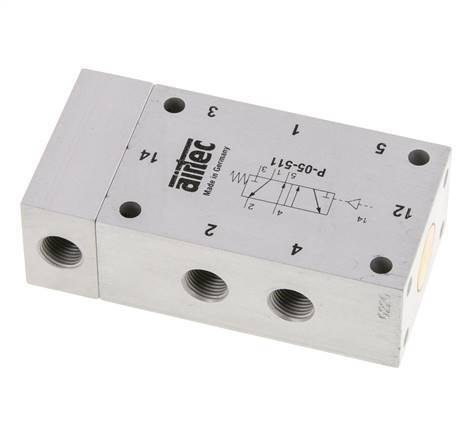 5/2 G1/8'' Air Pilot Valve 0-10bar/0-140psi Airtec
