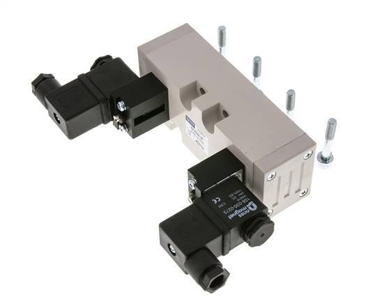5/2 ISO 5599-2 Bistable Solenoid Valve 24V DC 1.5-10bar/21.0-140psi YPC
