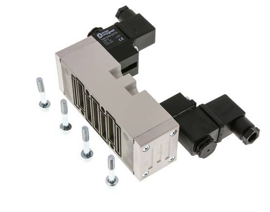 5/2 ISO 5599-2 Electroválvula biestable 24V DC 1.5-10bar/21.0-140psi YPC