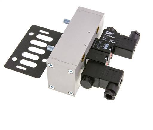 5/2 ISO 5599-3 Electroválvula biestable 24V AC 2-10bar/28-140psi Airtec