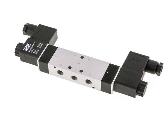 5/2 G1/8'' Bistable Solenoid Valve 12V DC 3-10bar/42-140psi Airtec