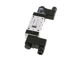 5/3 G1/8'' Válvula solenoide de centro cerrado 230V AC 3-8bar/42-112psi Airtec