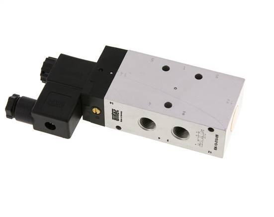 5/2 G1/4'' Solenoid Valve 230V AC 2.5-10bar/35.0-140psi Airtec
