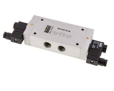 5/3 G1/2'' Exhaust Center Solenoid Valve 24V AC 3-10bar/42-140psi Airtec