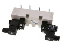 5/3 ISO 5599-2 Pressure Center Solenoid Valve 24V DC 2-10bar/28-140psi YPC