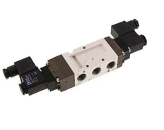 5/3 G3/8'' Exhaust Center Solenoid Valve 24V DC 2-10bar/28-140psi YPC
