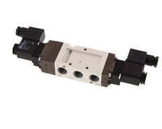 válvula solenoide central de escape 5/3 G3/8'' 24V DC 2-10bar/28-140psi YPC
