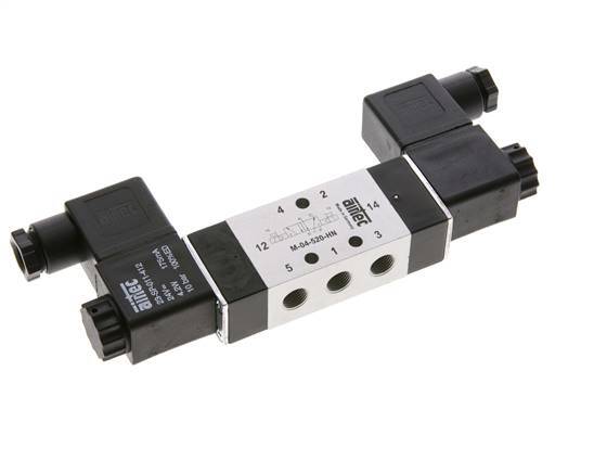 5/2 G1/8'' Bistable Solenoid Valve 24V AC 2.5-10bar/35.0-140psi Airtec